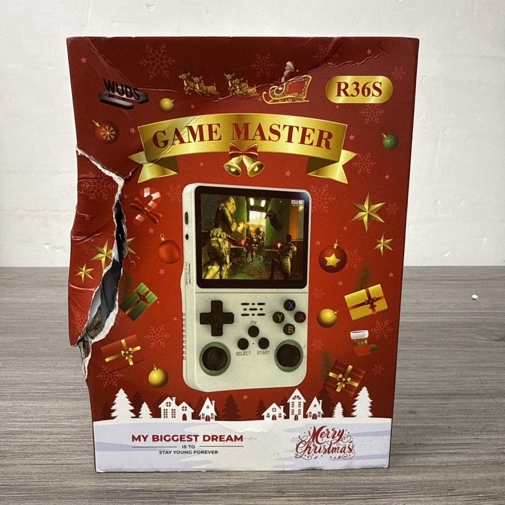 GameMaster R36S Open Source Handheld Gaming Console